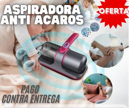 🔹 Aspiradora de Alta Potencia: Eliminación Profunda de Ácaros 🔹