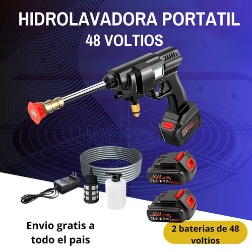 🚿✨HIDROLAVADORA ELÉCTRICA 2 baterias 48v✨🚿